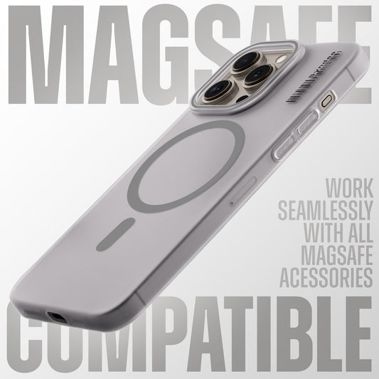 New Elegant Frosted Matte Slim Back With MagSafe Support Back Case For Apple iPhone 12 Pro Max