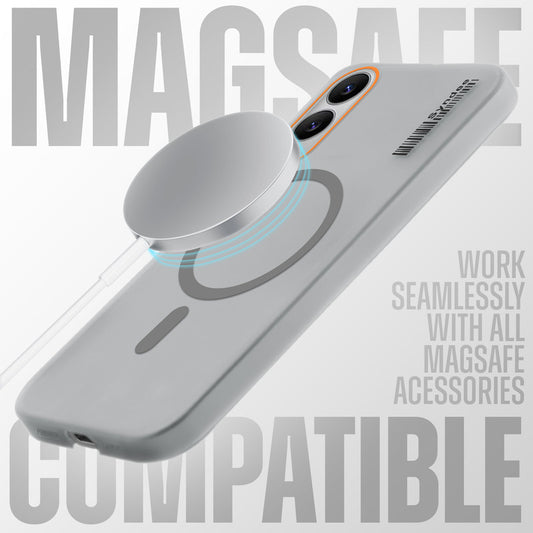 Colorful Frosted Matte MagSafe For Samsung S25 Edge