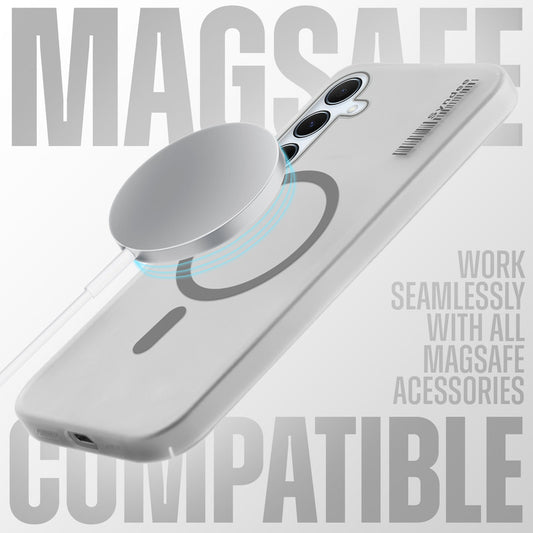 New Sleek Matte MagSafe Case For Samsung A55 5G