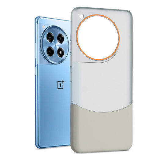 Frosted Case With 2-Cut Interlock For OnePlus 12R 5G