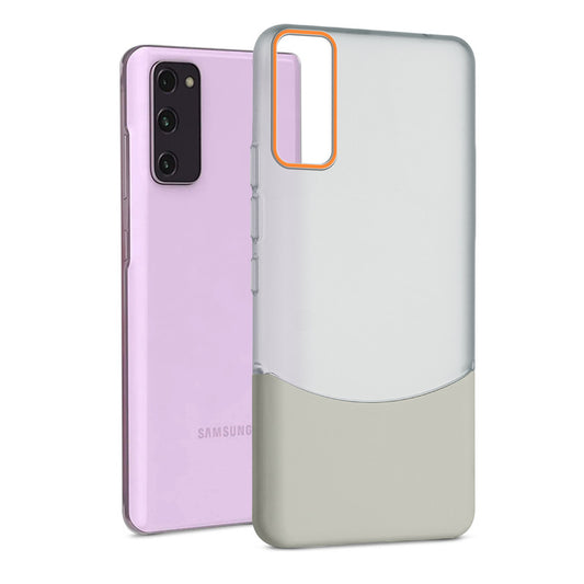 Frosted Case With 2-Cut Interlock For Samsung S20 FE 5G