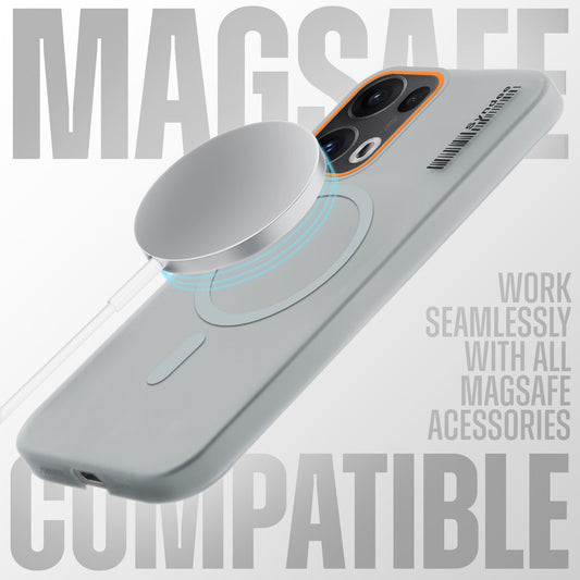 Colorful Frosted Matte MagSafe For Oppo Reno 13 Pro 5G