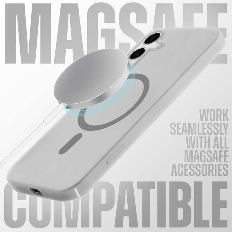 Frosted Slim Wireless Charging Support Case For Samsung A16 5G