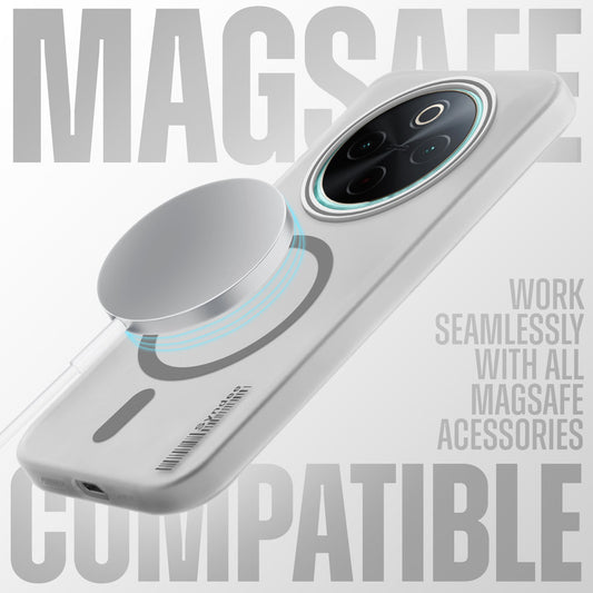 New Sleek Matte MagSafe Case For Vivo T4 5G