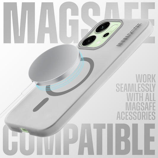 New Sleek Matte MagSafe Case For Oppo Reno 14 5G