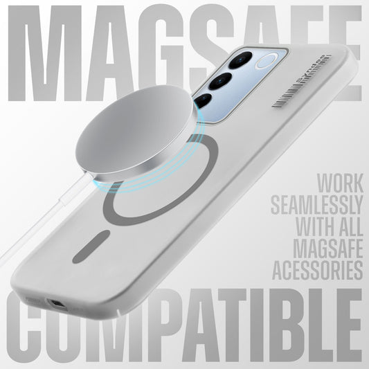 New Sleek Matte MagSafe Case For Vivo V27 5G