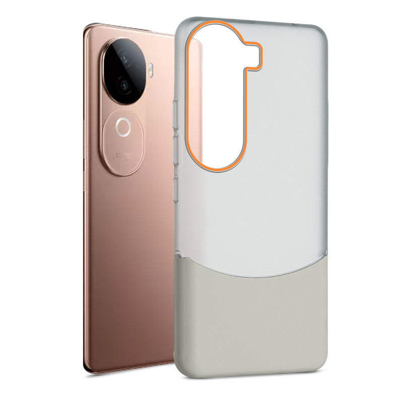 Frosted Case With 2-Cut Interlock For iQOO Z9s 5G