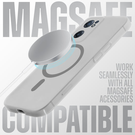 Sleek Frosted Matte Hard Case with MagSafe Support For OnePlus Nord CE 2 5G