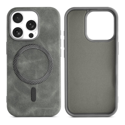 Rugged Vintage Look Back Case For Apple iPhone 15 Pro Max With Magnetic Charging Compatible with MagSafe