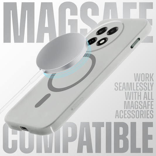 Sleek Frosted Matte Hard Case with MagSafe Support For OnePlus 13R 5G