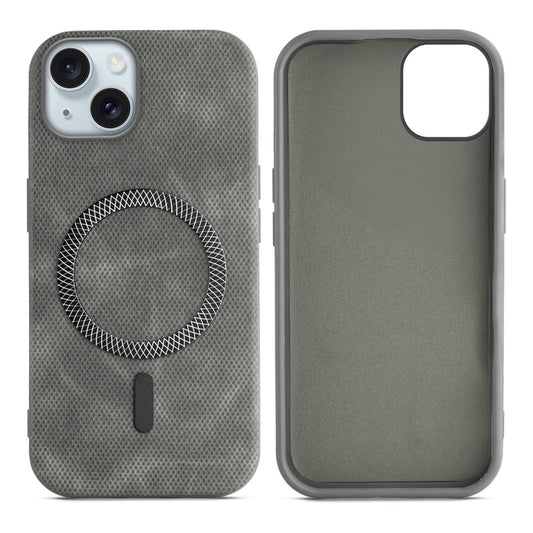 Rugged Vintage Look Back Case For Apple iPhone 14 With Magnetic Charging Compatible with MagSafe