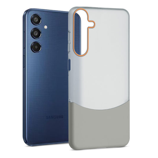Frosted Hard Back Case For Samsung M35 5G with 2-Cut Interlocking System