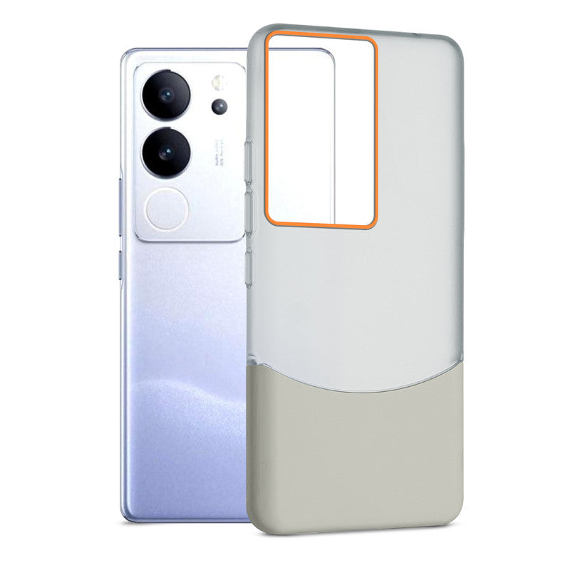 Frosted Case With 2-Cut Interlock For Vivo V29 Pro 5G