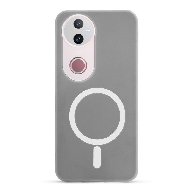 Classic Matte Silicone Back Case for Vivo T4R 5G