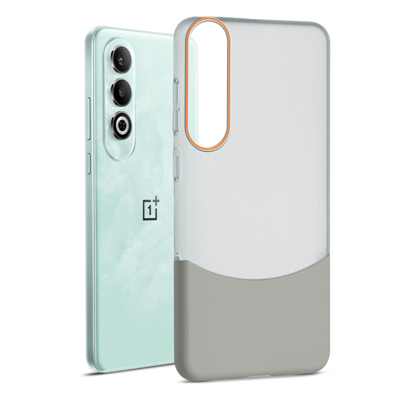 Frosted Case With 2-Cut Interlock For OnePlus Nord CE 4 5G