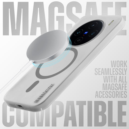 New Sleek Matte MagSafe Case For Vivo X100 5G
