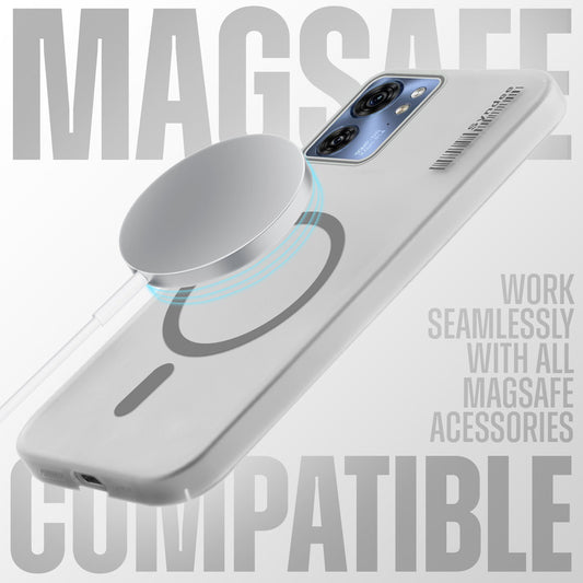 New Sleek Matte MagSafe Case For Motorola Moto Edge 40 5G