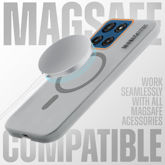 Colorful Frosted Matte MagSafe For Motorola Moto Edge 60 Stylus 5G