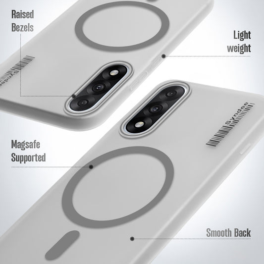 New Elegant Frosted Matte Slim Back With MagSafe Support Back Case For OnePlus Nord 5 5G