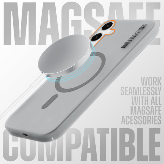 Elegant Colorful Frosted Matte Back With MagSafe Support Back Case For Samsung A56 5G