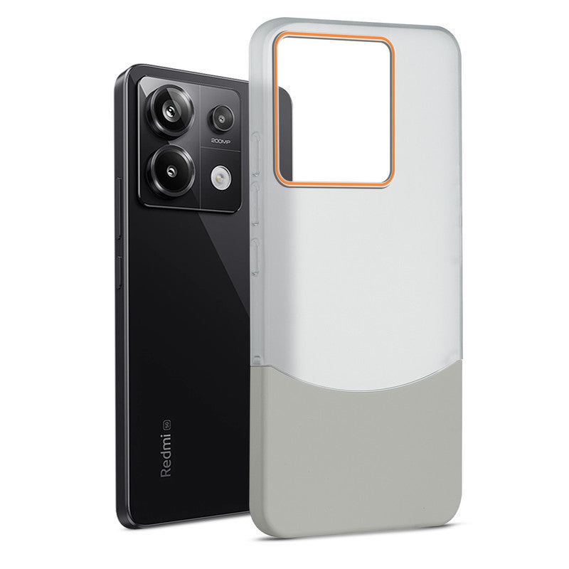 Frosted Case With 2-Cut Interlock For Redmi Note 13 Pro 5G
