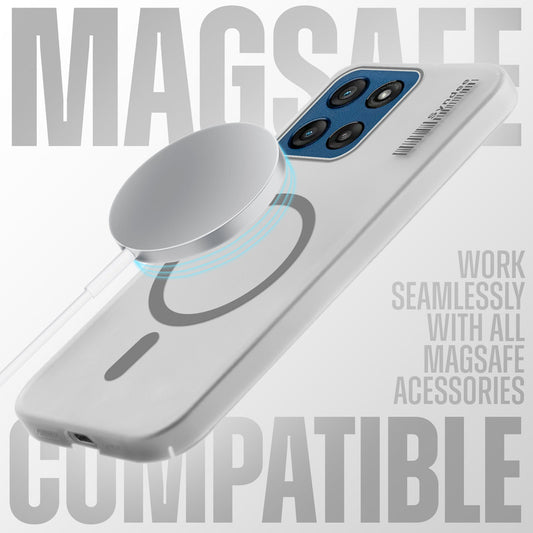 New Sleek Matte MagSafe Case For Motorola Edge 60 Stylus 5G