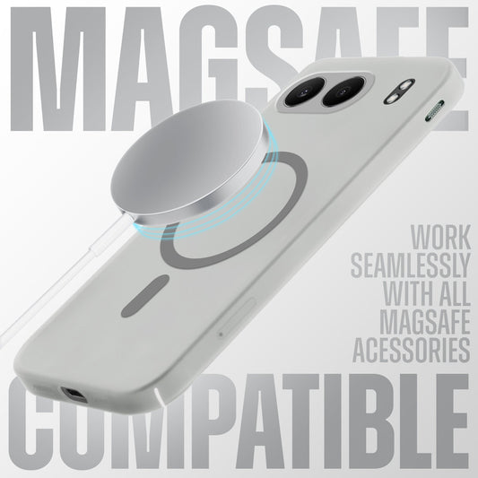 Sleek Frosted Matte Hard Case with MagSafe Support For OnePlus Nord 4 5G