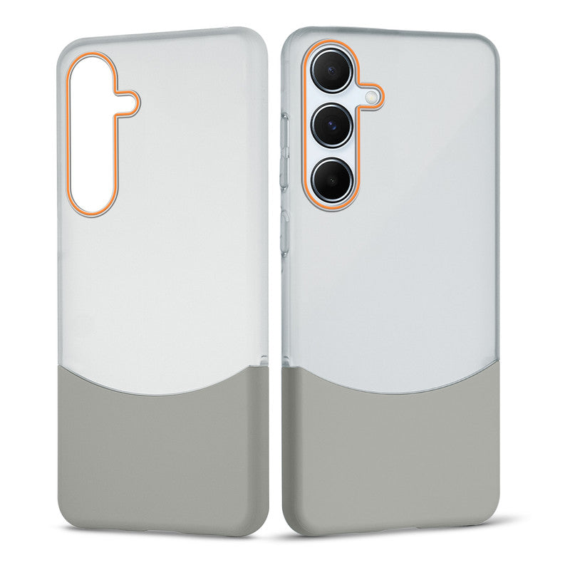 Frosted Case With 2-Cut Interlock For Samsung A35 5G