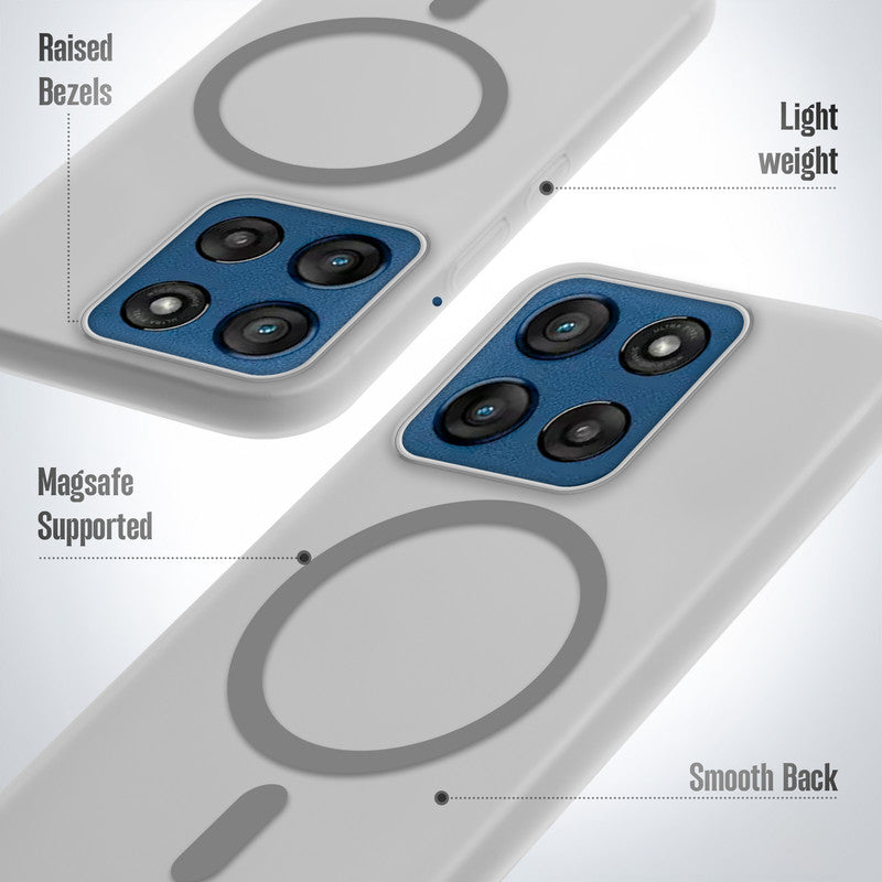 Frosted Slim Wireless Charging Support Case For Motorola Edge 60 Stylus 5G