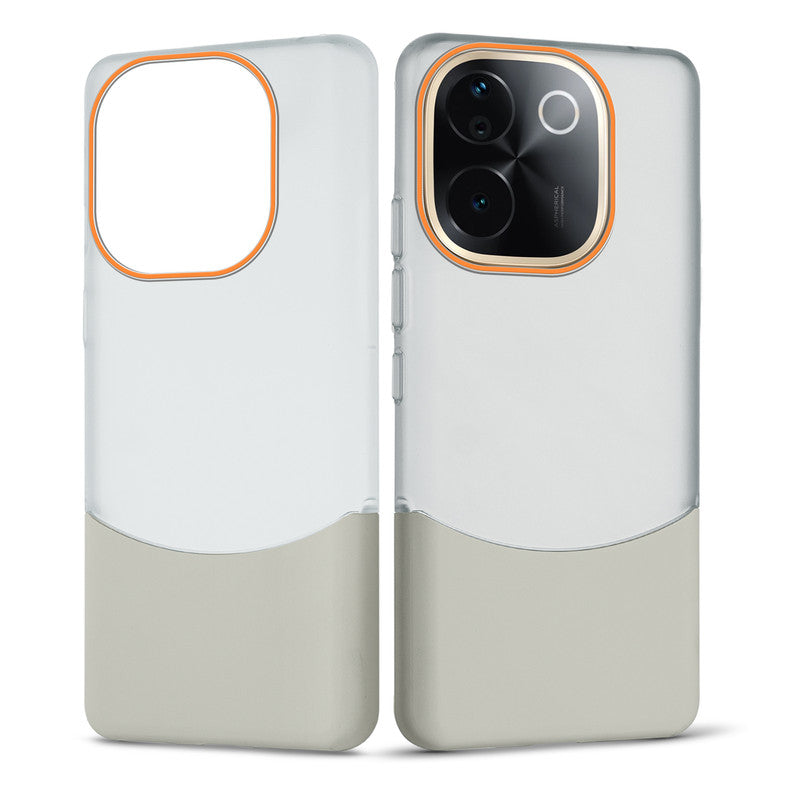 Frosted Case With 2-Cut Interlock For iQOO Z9s Pro 5G