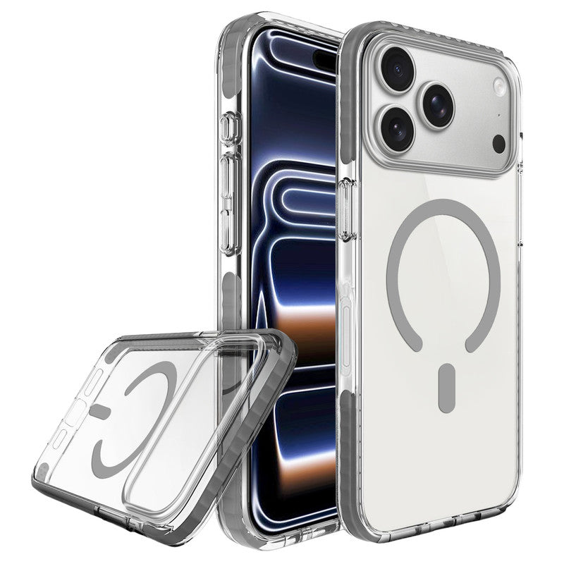 Grip-Line Frame Bumper Case For Apple iPhone 17 Pro Max