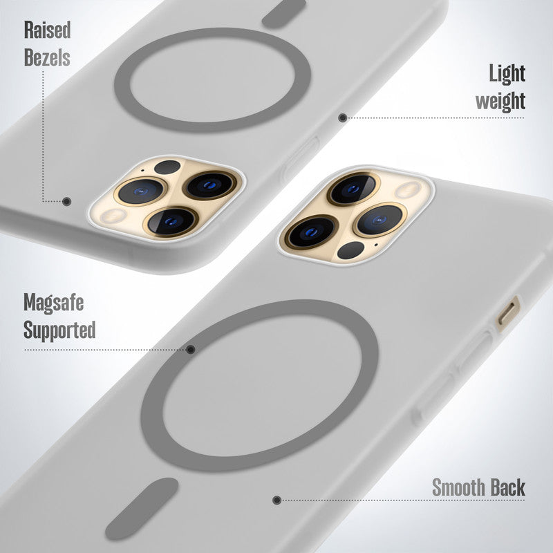 Slim Matte Wireless Charging Support Back Cover for Apple iPhone 12 Pro Max