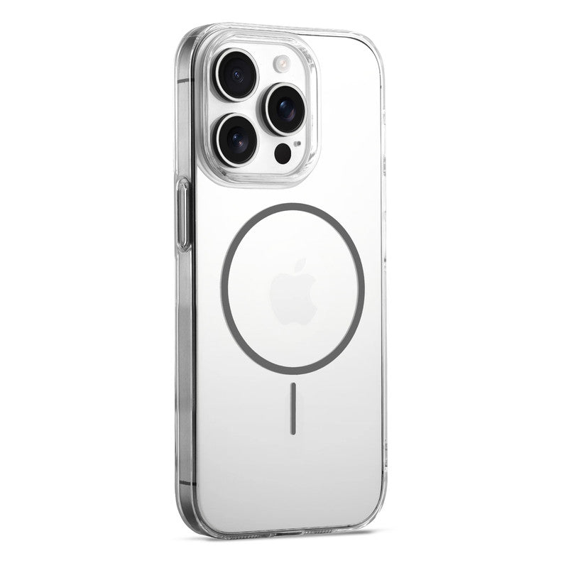 Crystal Clear Anti-Yellowing Wireless Charging Support Case For Apple iPhone 15 Pro Max