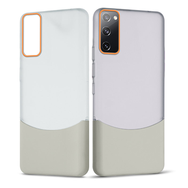 Frosted Case With 2-Cut Interlock For Samsung S20 FE 5G
