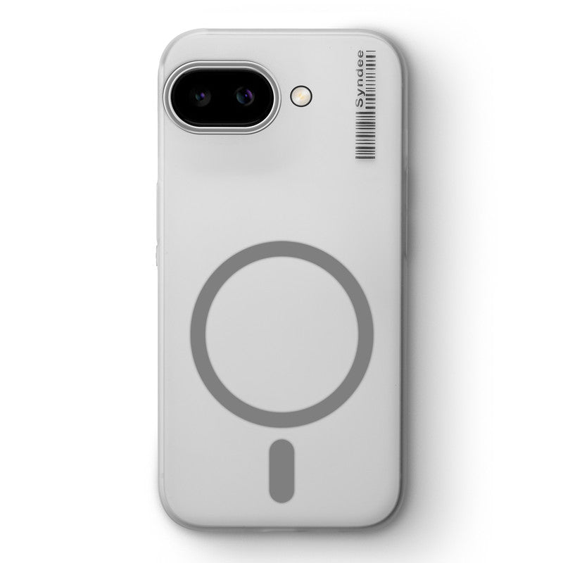Frosted Sleek Matte Wireless Charging Support Back Cover Case for Google Pixel 9A 5G With Raised Camera Protection