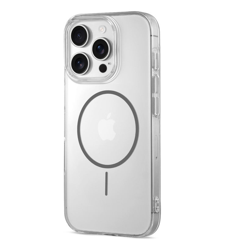 Crystal Clear Anti-Yellowing Wireless Charging Support Case For Apple iPhone 15 Pro Max