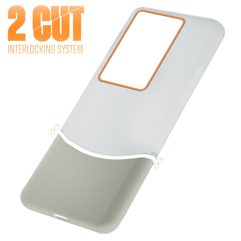 Frosted Case With 2-Cut Interlock For Vivo V29 5G