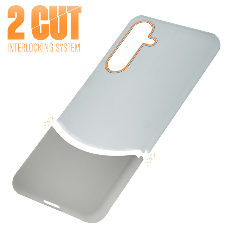 Frosted Case With 2-Cut Interlock For Samsung A34 5G