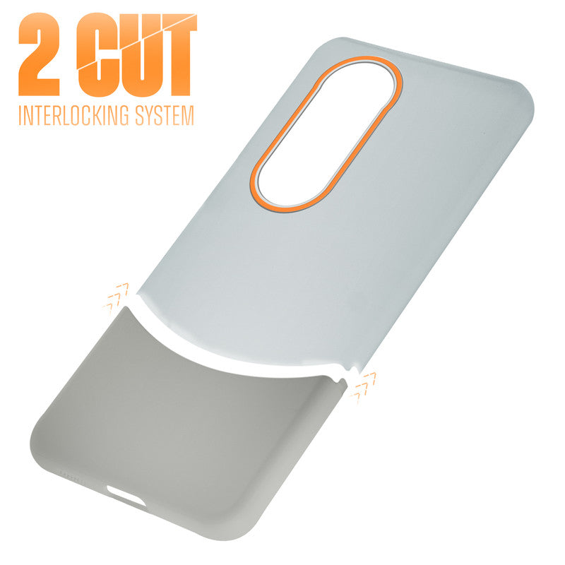 Frosted Case With 2-Cut Interlock For Vivo V40 5G