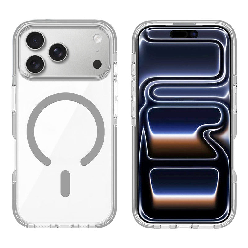 Grip-Line Frame Bumper Case For Apple iPhone 17 Pro Max