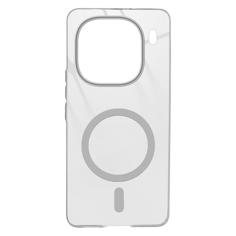 Anti-Yellow Colored Camera Line Case Support Magnetic Accessories Back Cover For iQOO 12 5G
