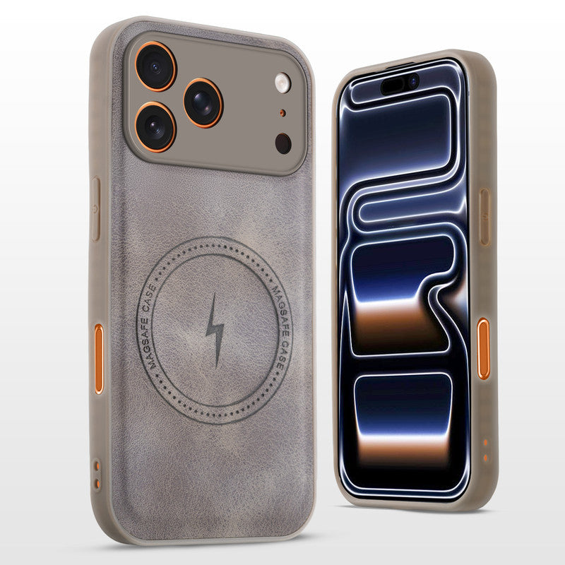 Refined PU Leather Case for Apple iPhone 17 Pro