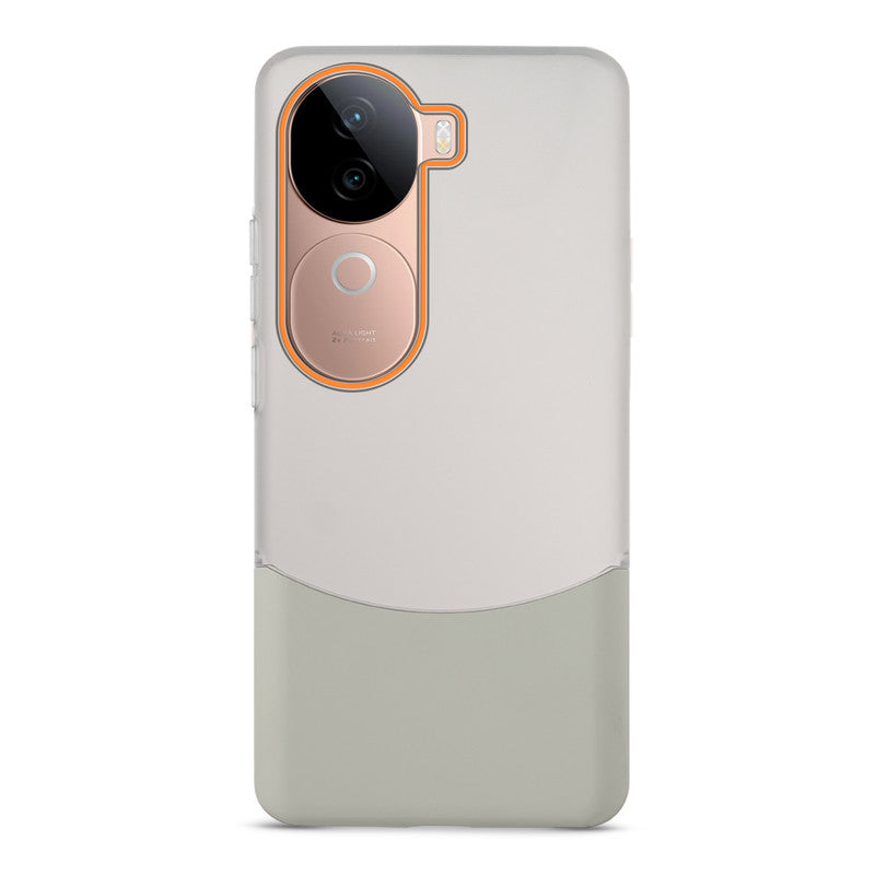 Frosted Case With 2-Cut Interlock For iQOO Z9s 5G