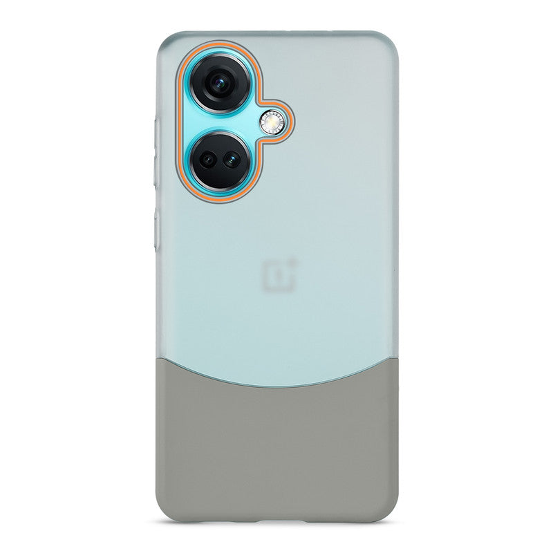 Frosted Case With 2-Cut Interlock For OnePlus Nord CE 3 5G