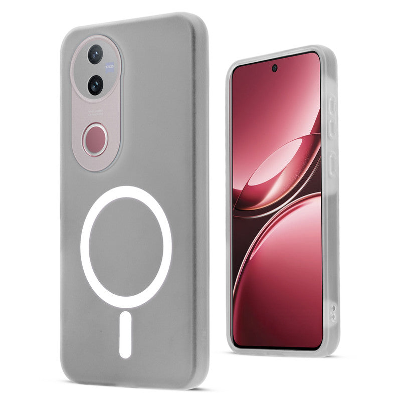 Classic Matte Silicone Back Case for Vivo T4R 5G
