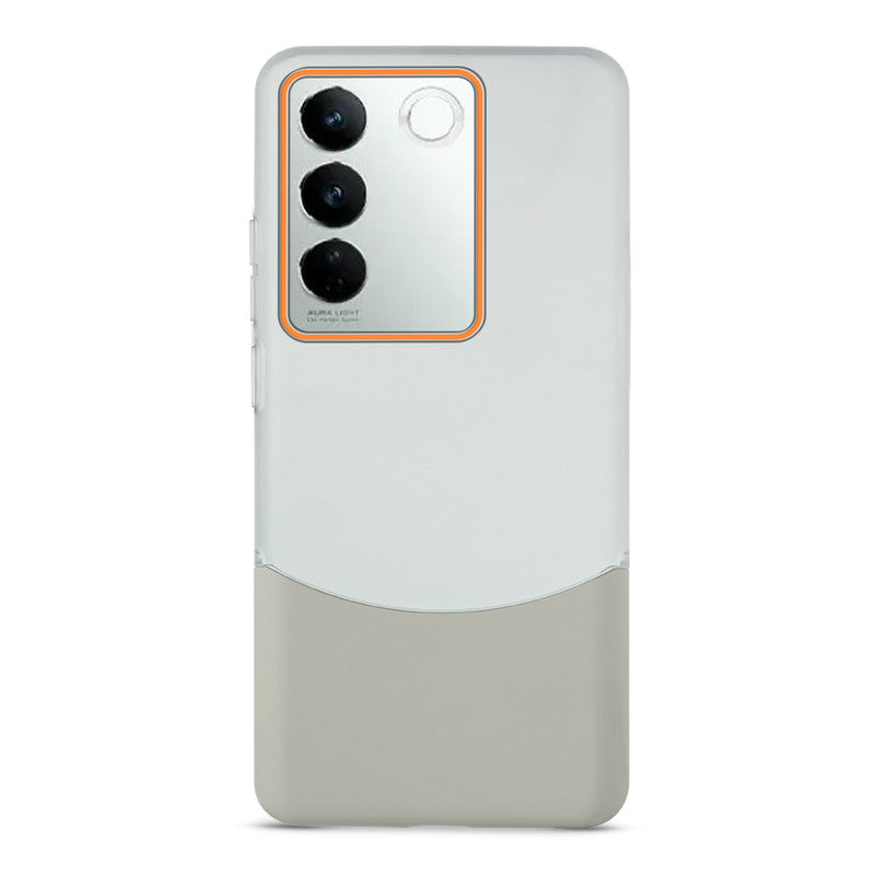 Frosted Case With 2-Cut Interlock For Vivo V27 Pro 5G