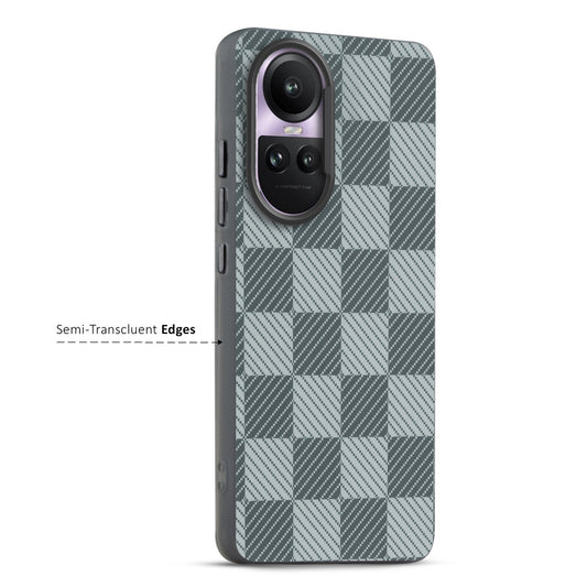 Elegant Hybrid Pattern Design Back Case For Oppo Reno 10 Pro 5G