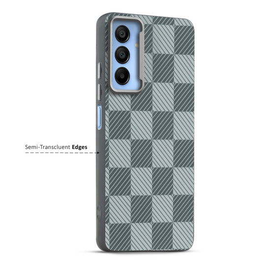Elegant Hybrid Pattern Design Back Case For Samsung A14 4G