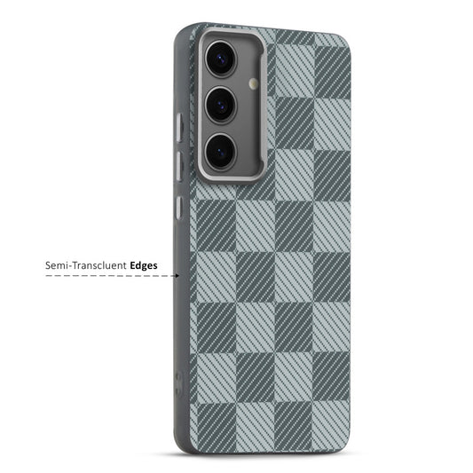 Elegant Hybrid Pattern Design Back Case For Samsung S24 5G