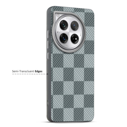 Elegant Hybrid Pattern Design Back Case For OnePlus 12R 5G